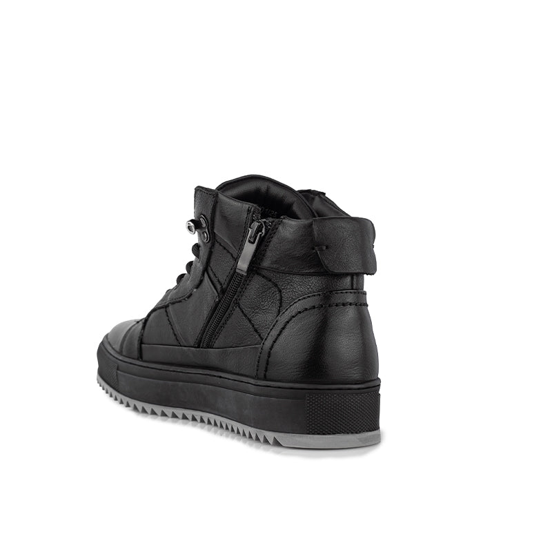 Sepatu Casual Boot Pria Gino Mariani Herbert 2 Black