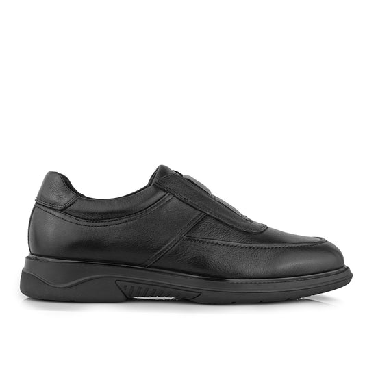 Gino Mariani Jarett Black Sepatu Slip On Pria