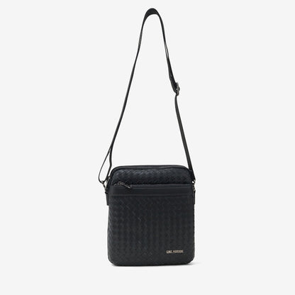 Tas Selempang Pria Kulit Gino Mariani Kevin Black