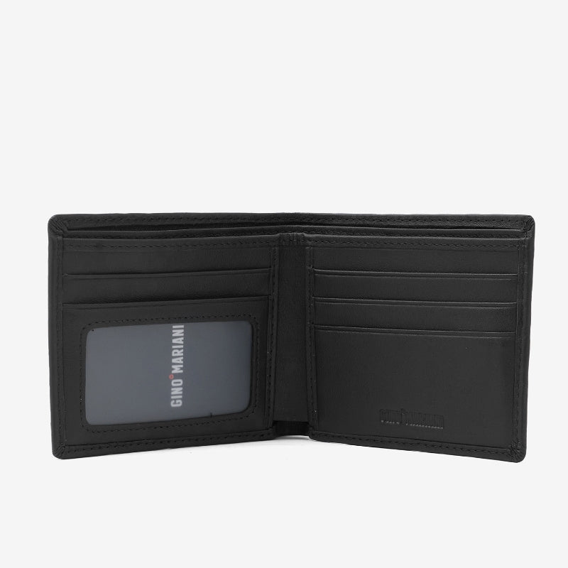 Dompet Kulit Pria Gino Mariani Kenji Black