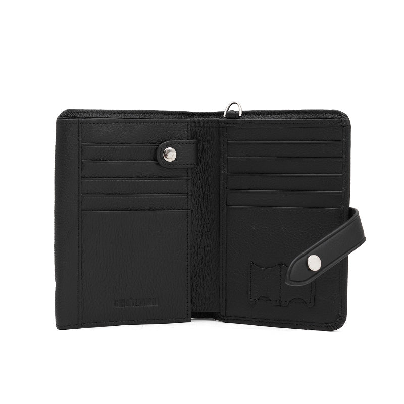 Dompet Kulit Wanita Gino Mariani Amora Black