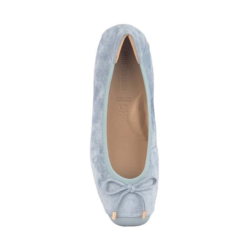 Sepatu Ballet Flats Wanita Gino Mariani Federica Baby Blue