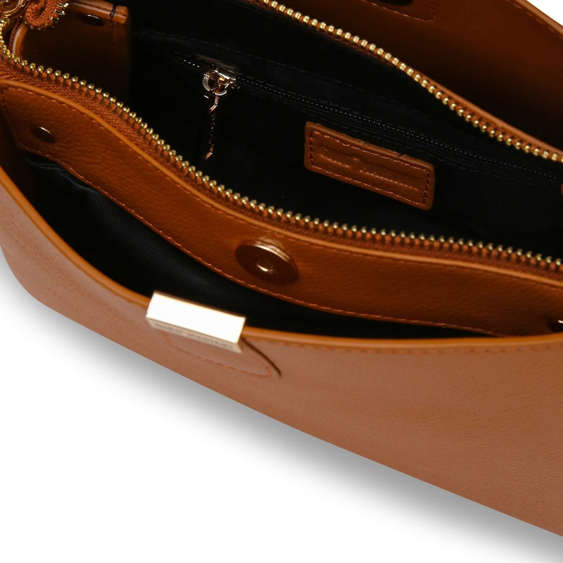 Tas Wanita Top Handle Bag Gino Mariani Bonita Tea Brown