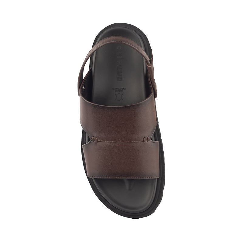 Sandal Kulit Pria Gino Mariani Joel Brown