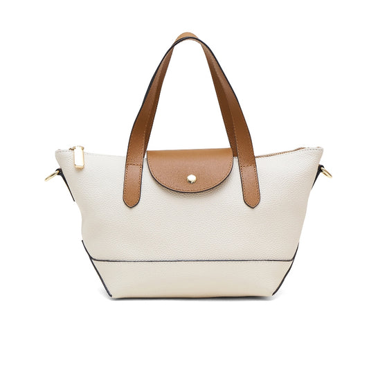 Tas Wanita Tote Bag Gino Mariani Bianca Off White