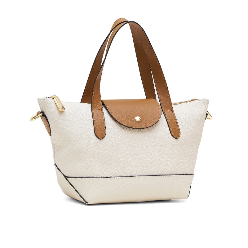 Tas Wanita Tote Bag Gino Mariani Bianca Off White