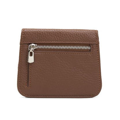 Dompet Kulit Wanita Gino Mariani Small Wallet Alba Brown