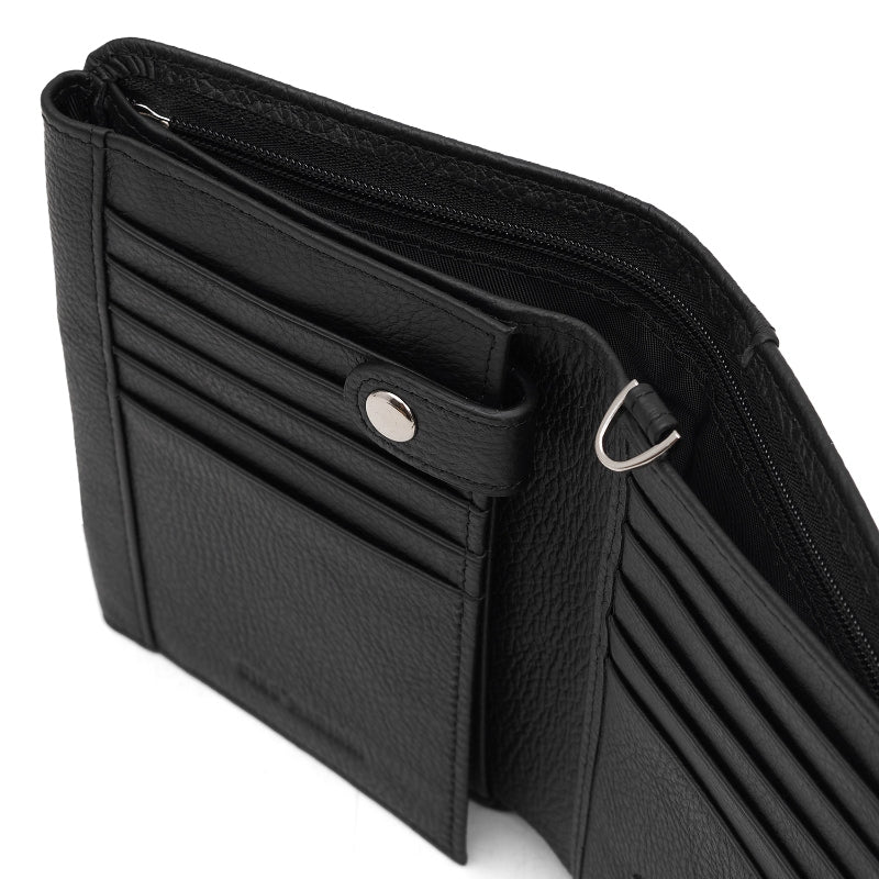 Dompet Kulit Wanita Gino Mariani Amora Black
