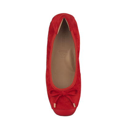 Sepatu Ballet Flats Wanita Gino Mariani Federica Red