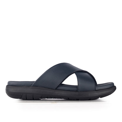 Sandal Kulit Pria Gino Mariani Ives Navy