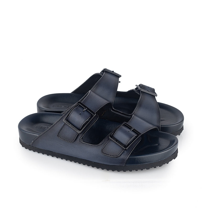 Sandal Kulit Pria Gino Mariani Hayes Navy