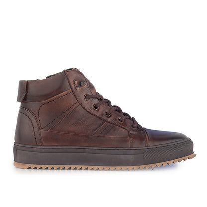 Sepatu Casual Boot Pria Gino Mariani Herbert 2 Coffee