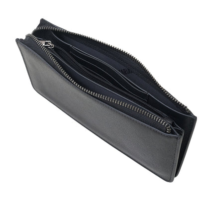 Pouch Kulit Pria Gino Mariani Kaden Black