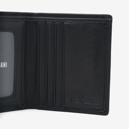 Dompet Kulit Pria Gino Mariani Kitaro Black