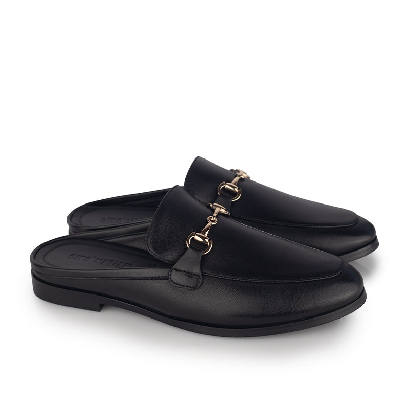 Sepatu Wanita Casual Loafer Gino Mariani Fiza Black