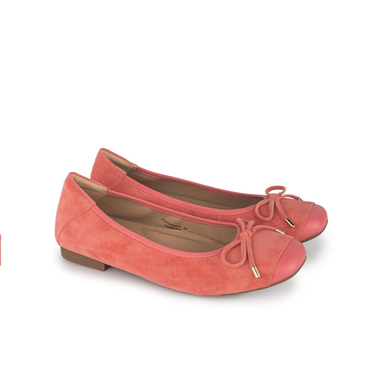 Sepatu Ballet Flats Wanita Gino Mariani Federica Pink Watermelon