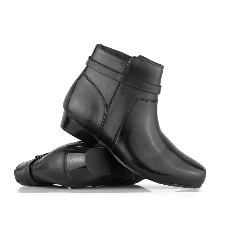 Sepatu Wanita Boots Formal Casual Gino Mariani Felicia 2 Hitam