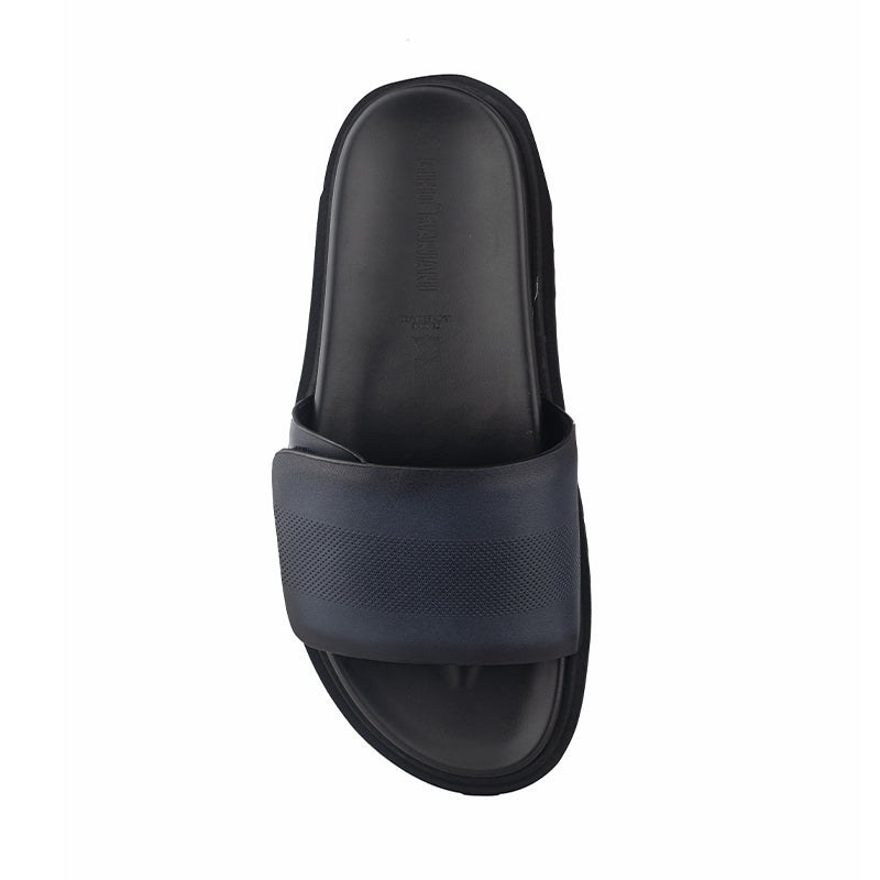 Sandal Kulit Pria Gino Mariani Kairos Navy