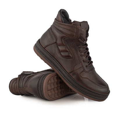 Sepatu Pria Boots Casual Gino Mariani Jacob 1 Coffee