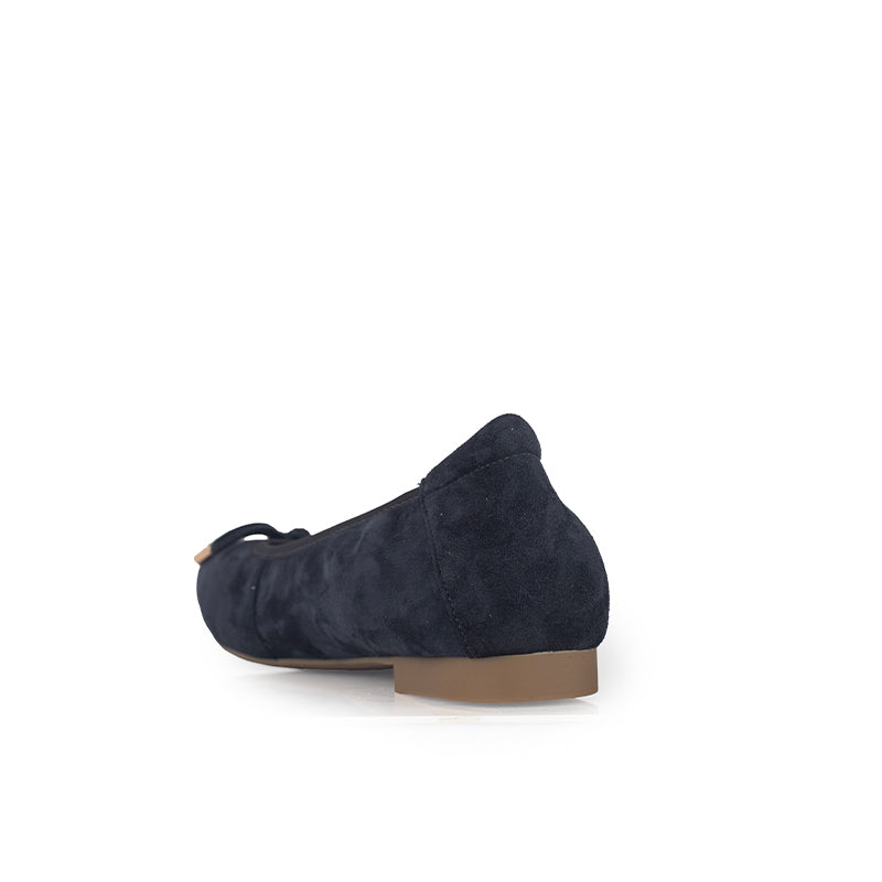 Sepatu Ballet Flats Wanita Gino Mariani Federica Navy