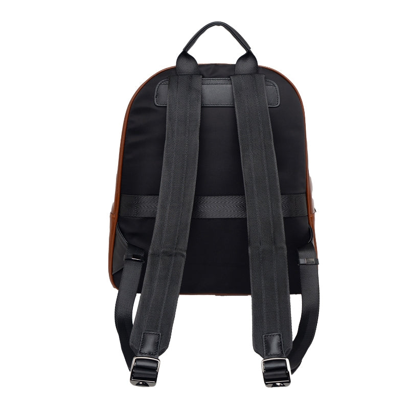 Backpack Tas Ransel Kulit Pria Gino Mariani Alwine Brown