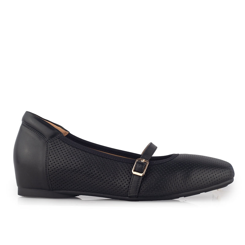 Sepatu Flat Wanita Gino Mariani Glowen Black