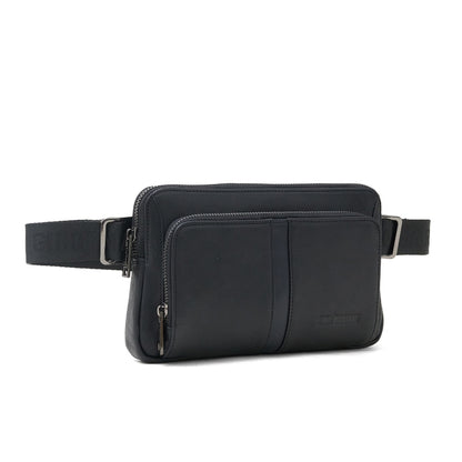 Sling Bag Kulit Pria Gino Mariani Haritz 1 Black
