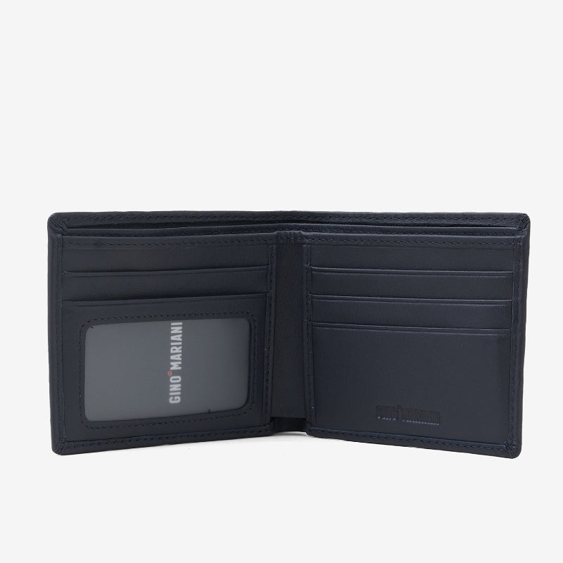 Dompet Kulit Pria Gino Mariani Kenji Navy