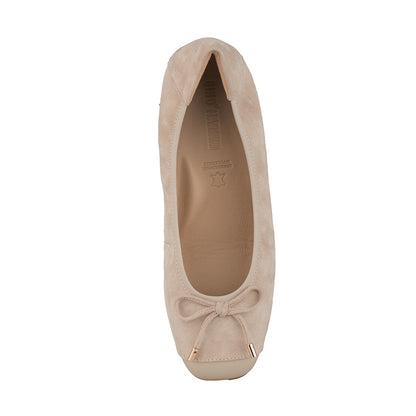 Sepatu Ballet Flats Wanita Gino Mariani Federica Khaki