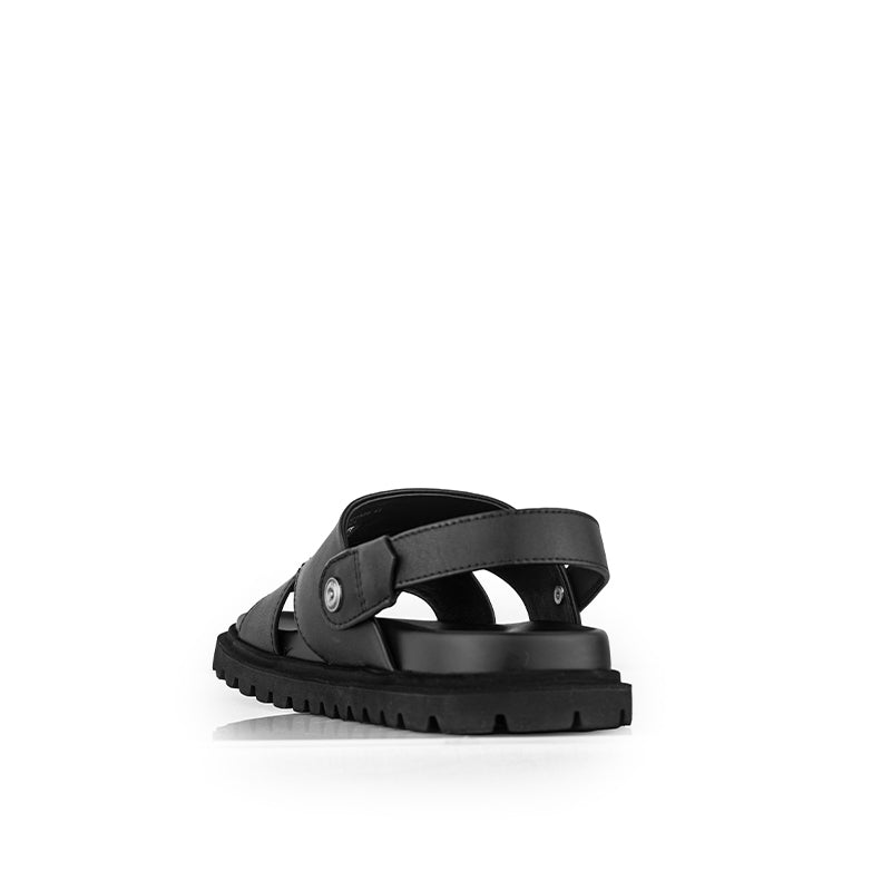 Sandal Kulit Pria Gino Mariani Joel Black