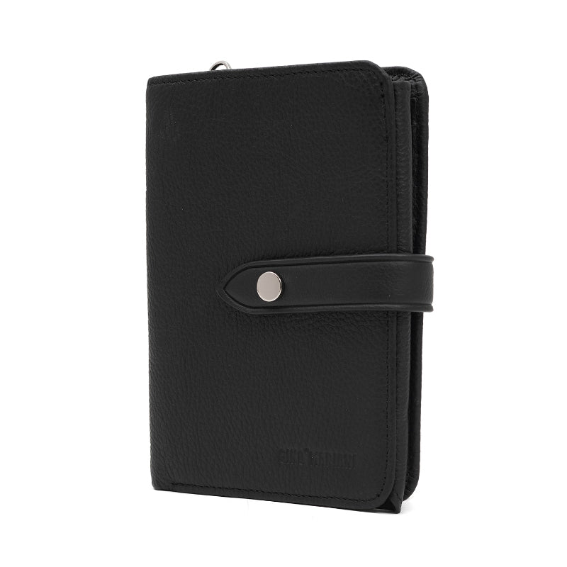 Dompet Kulit Wanita Gino Mariani Amora Black