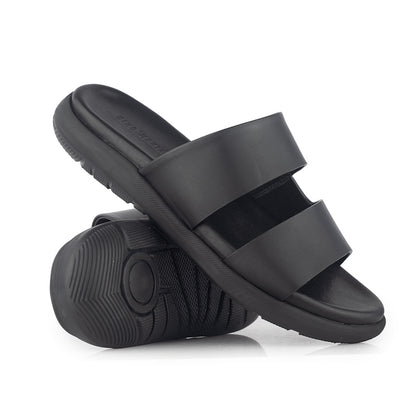 Sandal Kulit Pria Gino Mariani Issa Black