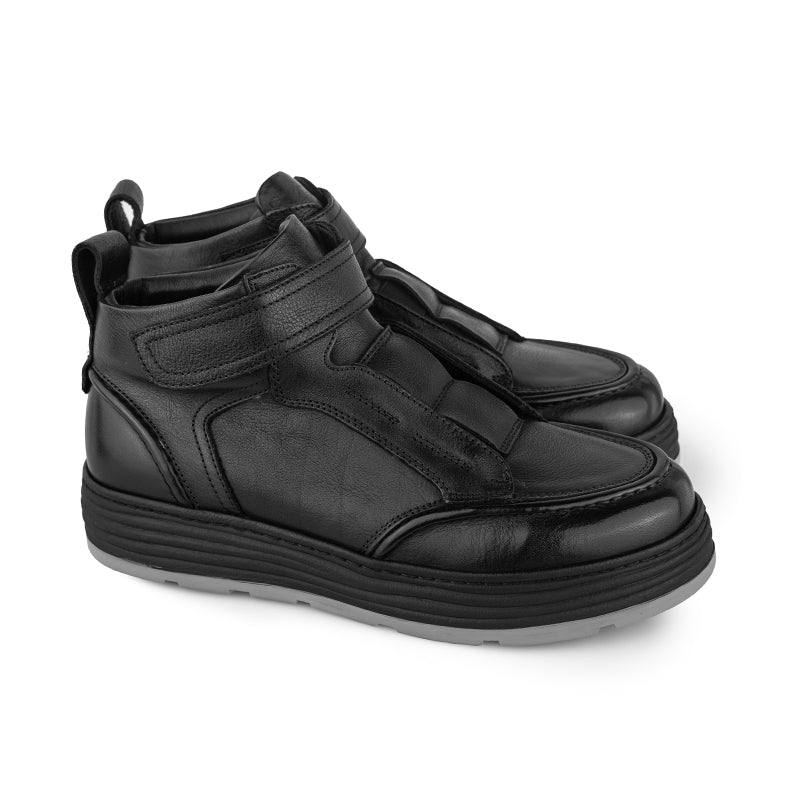 Sepatu Pria Boots Casual Gino Mariani Kenzo Black