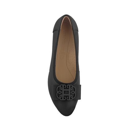 Sepatu Flat Wanita Gino Mariani Glenda Black