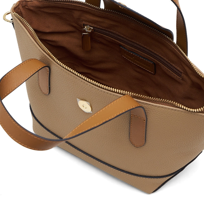 Tas Wanita Tote Bag Gino Mariani Bianca Brown