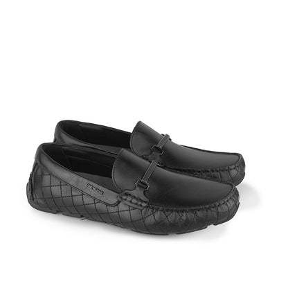 Sepatu Casual Pria Loafer Moccasin Gino Mariani Bartoli 11 Black
