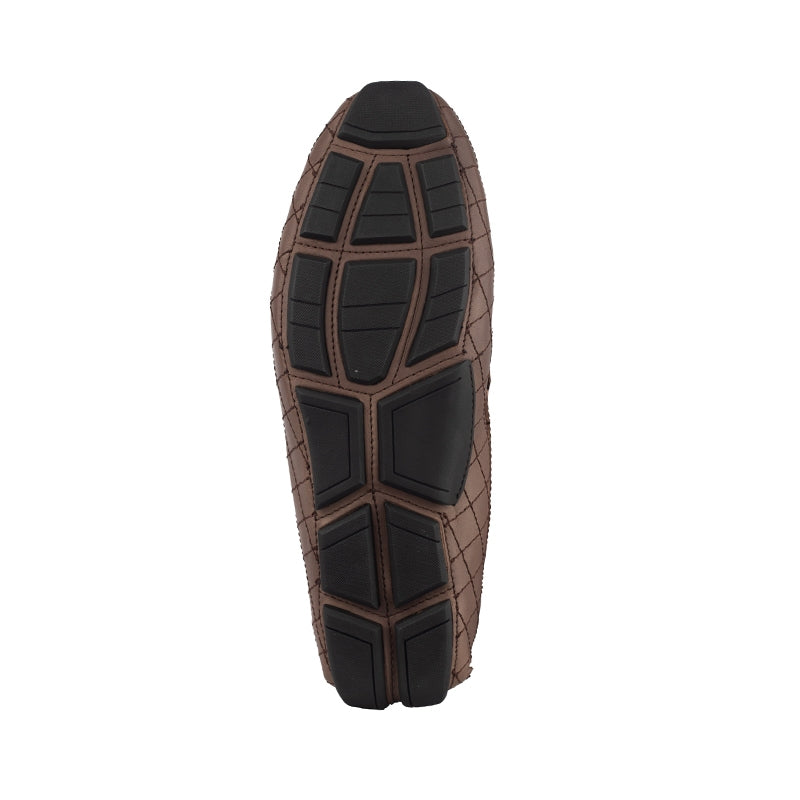 Sepatu Casual Pria Loafer Moccasin Gino Mariani Bartoli 11 Dark Brown