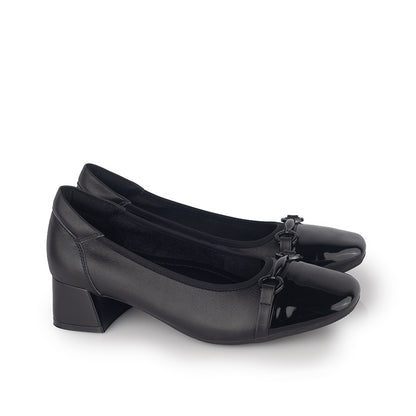 Sepatu Pantofel Formal Wanita Gino Mariani Fuji Black