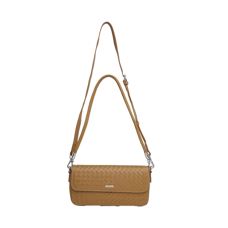 Tas Wanita Shoulder Bag Gino Mariani Binna Camel