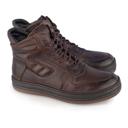 Sepatu Pria Boots Casual Gino Mariani Jacob 1 Coffee