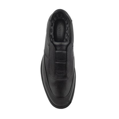 Gino Mariani Jarett Black Sepatu Slip On Pria
