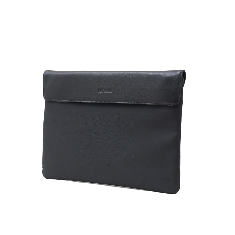 Laptop Sleeve Kulit Gino Mariani Katon Black
