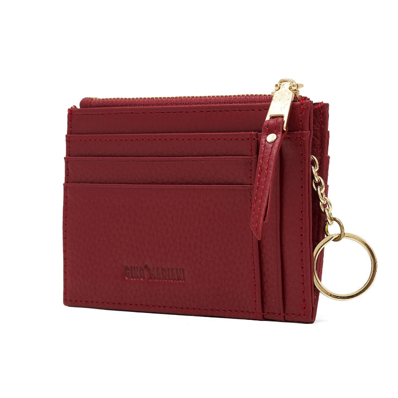 Card Holder Ladies Wallet Gino Mariani Agata Red