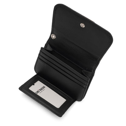 Dompet Kulit Wanita Gino Mariani Small Wallet Alba Black