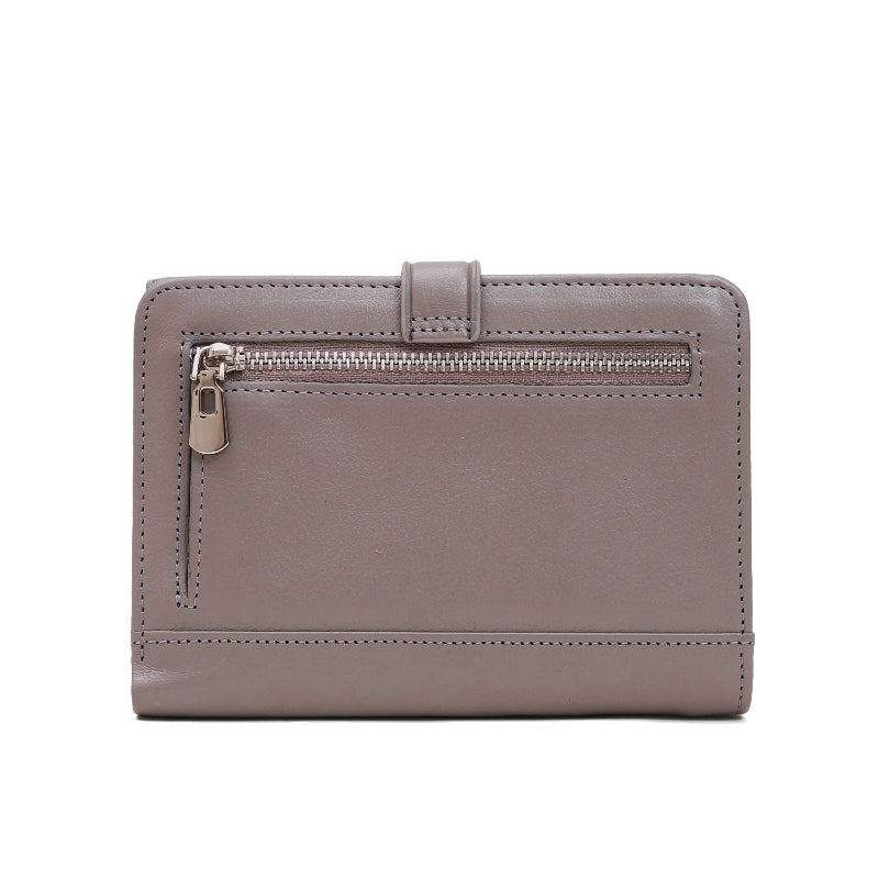 Dompet Kulit Wanita Gino Mariani Amora Taupe