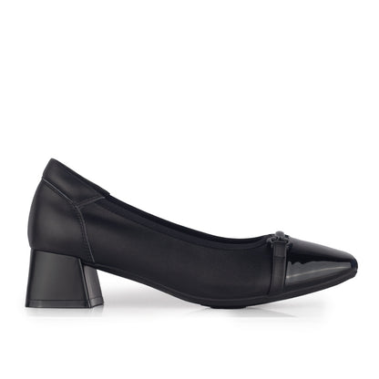 Sepatu Pantofel Formal Wanita Gino Mariani Fuji Black