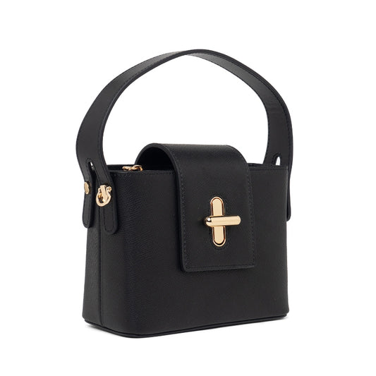 Tas Wanita Top handle Gino Mariani Elvia Black