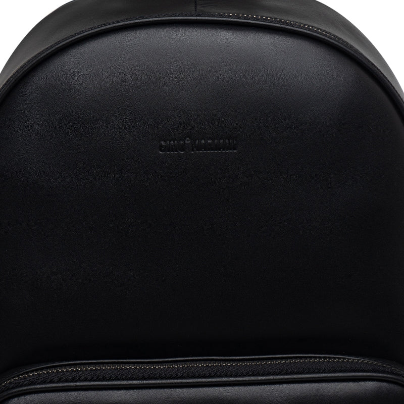 Backpack Tas Ransel Kulit Pria Gino Mariani Alwine Black