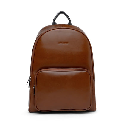 Backpack Tas Ransel Kulit Pria Gino Mariani Alwine Brown