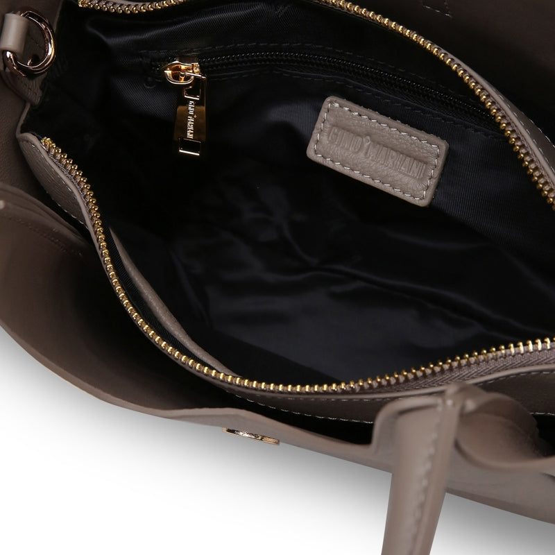 Tas Wanita Top Handle Bag Gino Mariani Byrel Elephant Grey